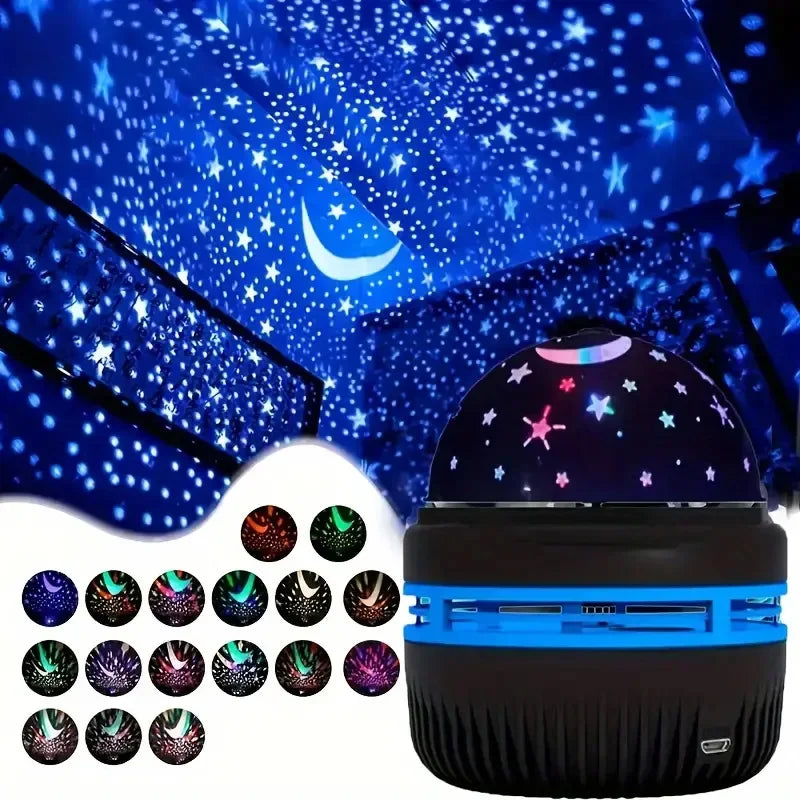 LED Moon & Star Atmosphere Night Light