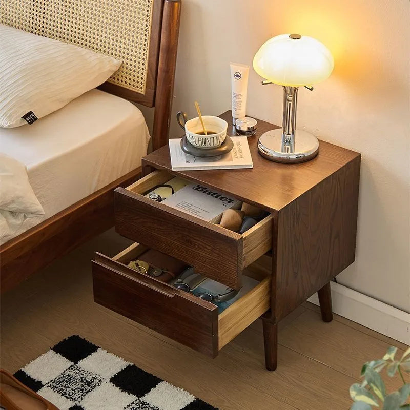 Luxury Wooden Bedside Table