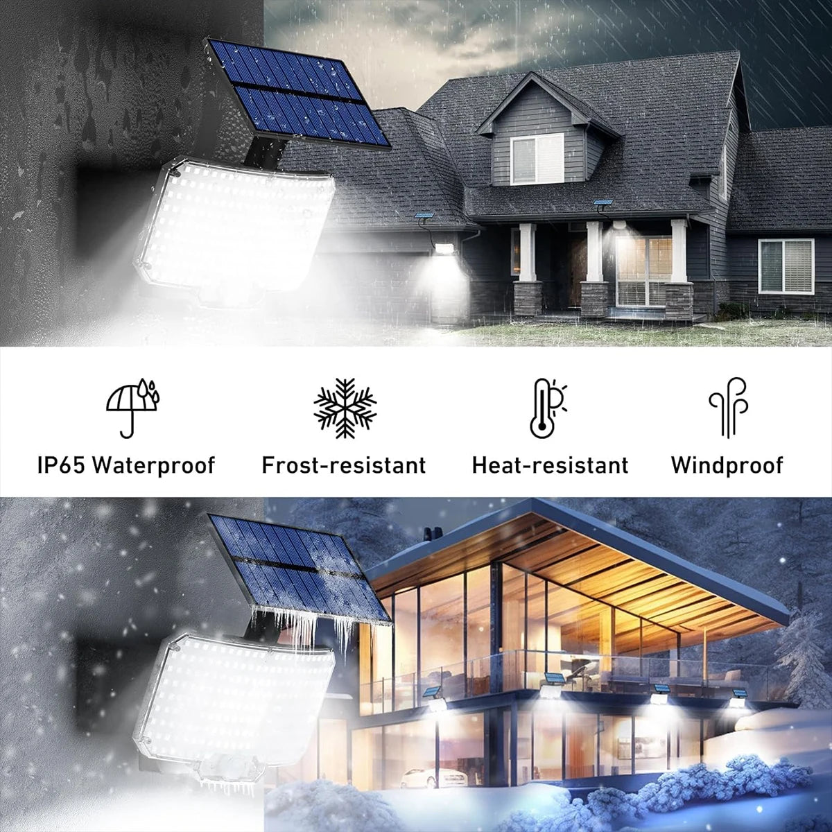 Solar Security Light | 234LED, IP65, 3 Modes