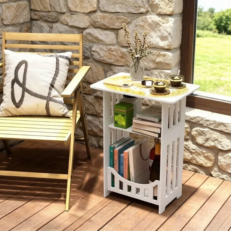 Compact Bedside & Sofa Side Table
