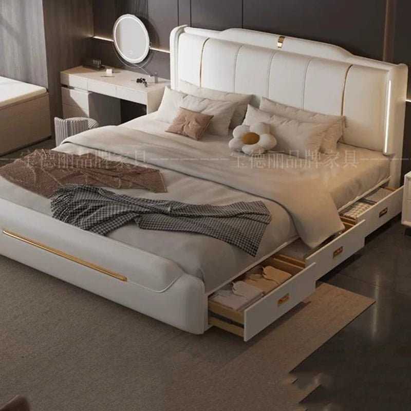 Trendy Lazy Bed Universal Individual Reception Minimalist Ergonomic Bed Bedroom Beauty Princess Service Muebles Trendy Trendy
