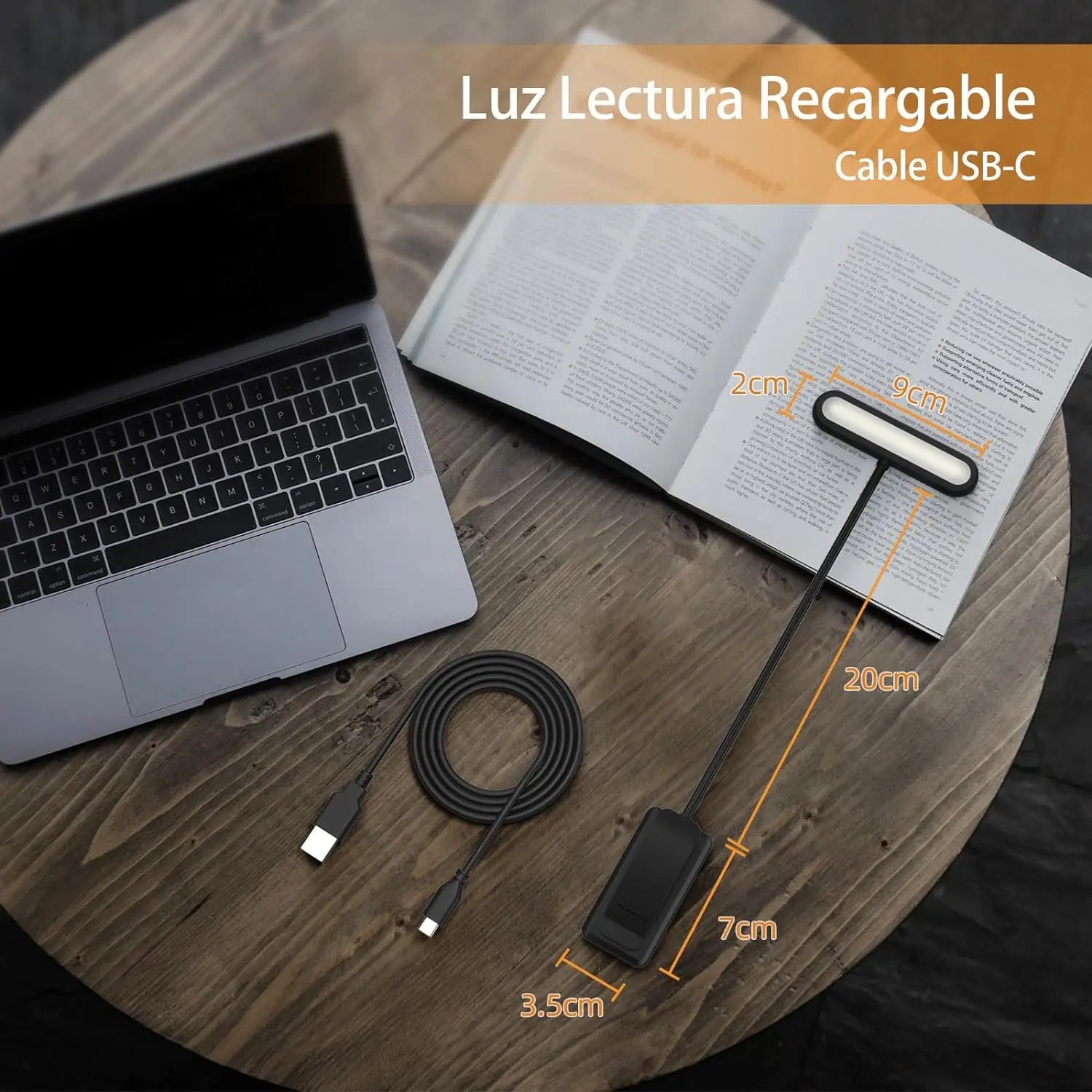 14 LED Dimmable Clip-On Reading Lamp