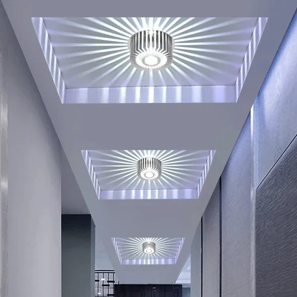 Colorful LED Sun Ceiling & Wall Light